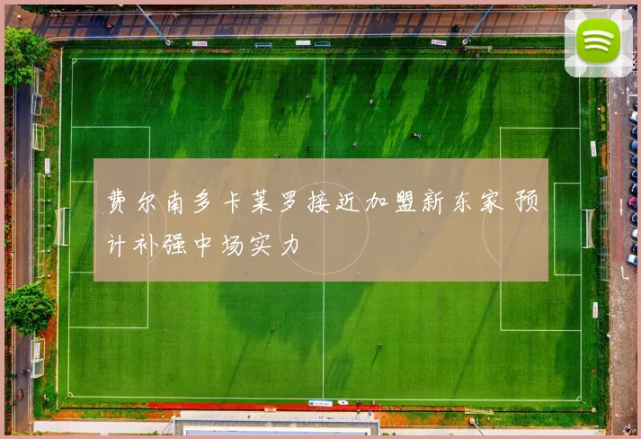 费尔南多卡莱罗接近加盟新东家 预计补强中场实力